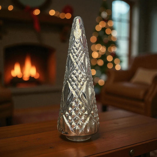 Silver light up 19”