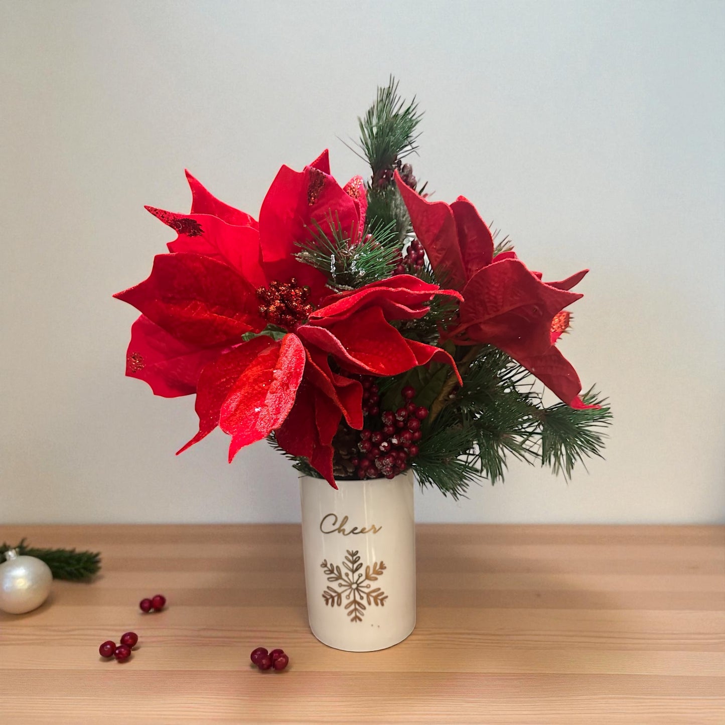 Poinsettia Floral