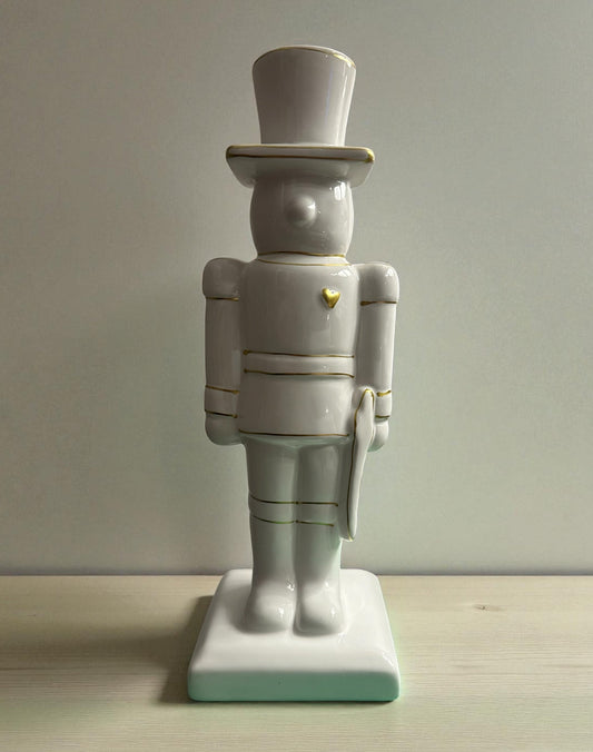 Nutcracker White & Gold