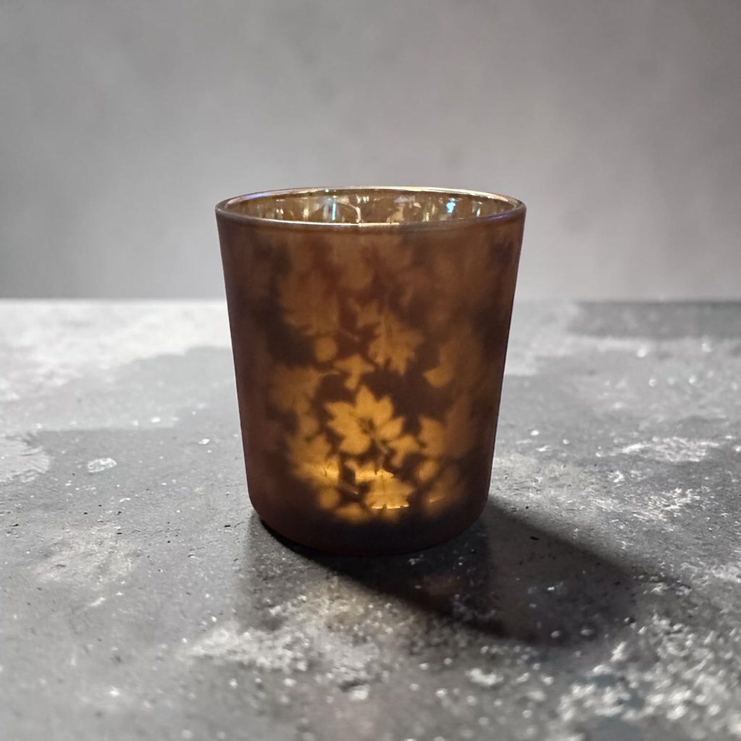 Fall Leaves Votive Candle Holder