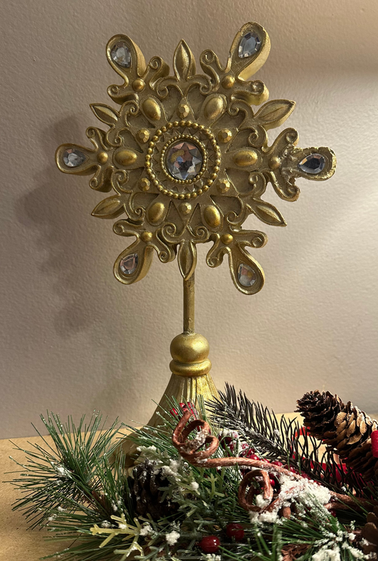 Gold Snowflake