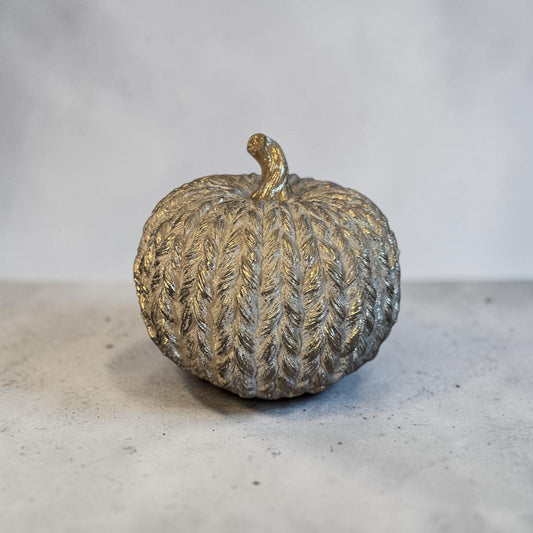 Gold & White Pumpkin