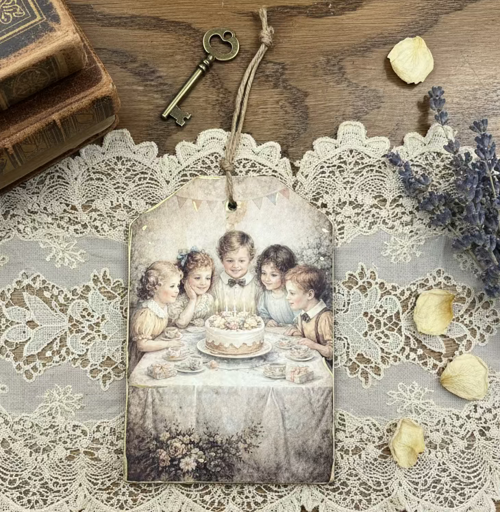 Hand-Made Wood Tags