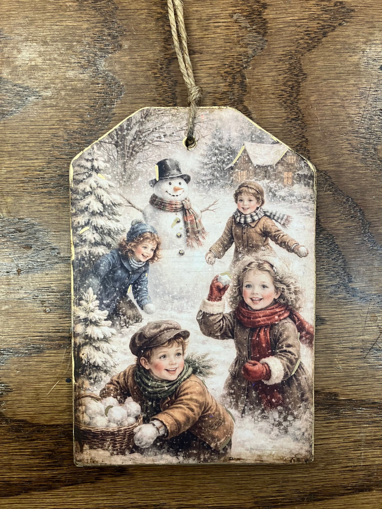 Hand-Made Wood Tags