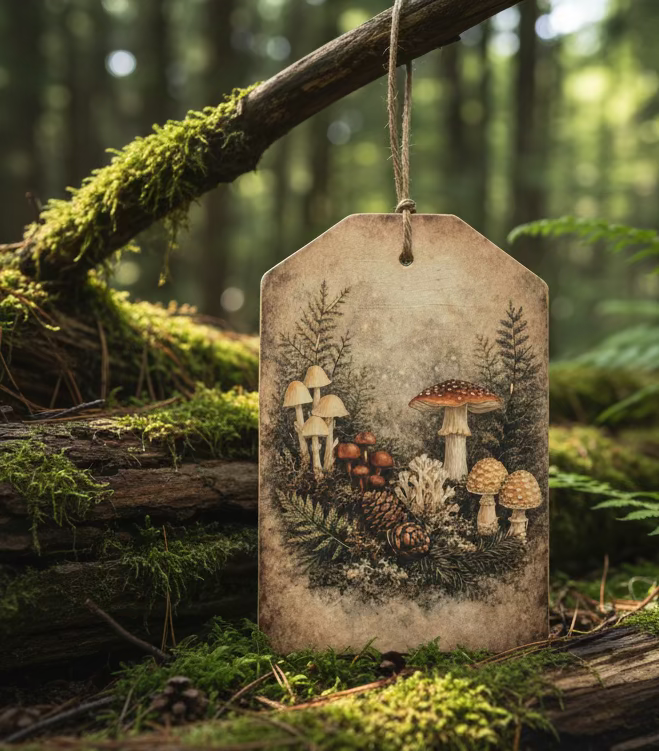 Hand-Made Wood Tags