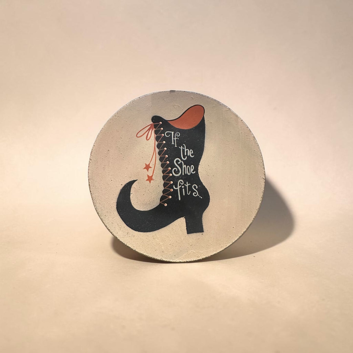 Vintage Plate (If the Shoe Fits)