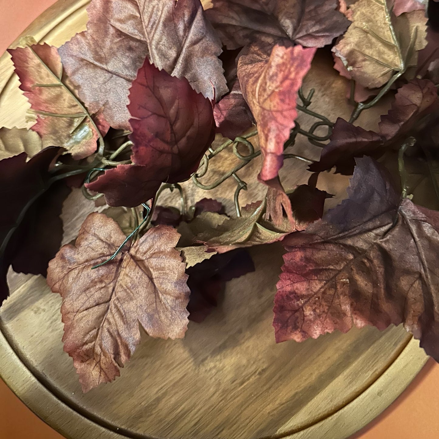 Dark Leaves Garland