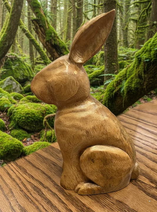 Wooden Bunny