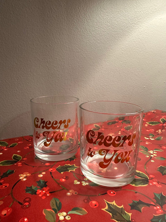 Cheers to YOU (set of 2)