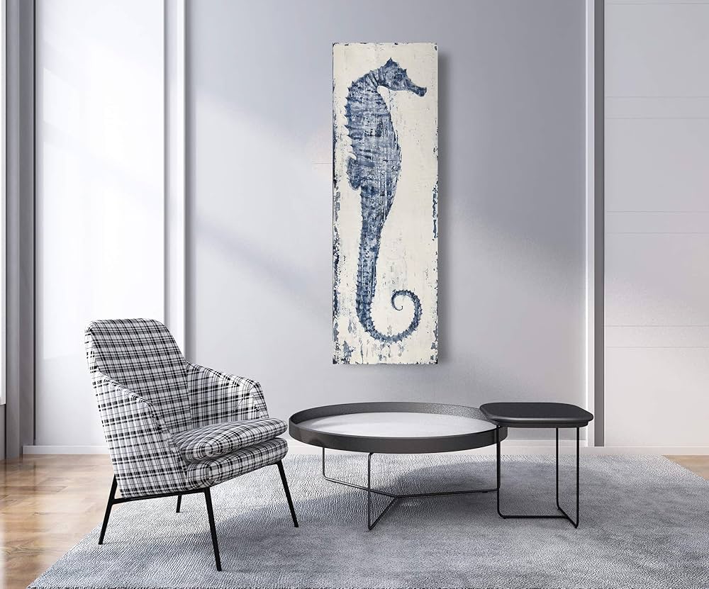 Seahorse Coastal Canvas