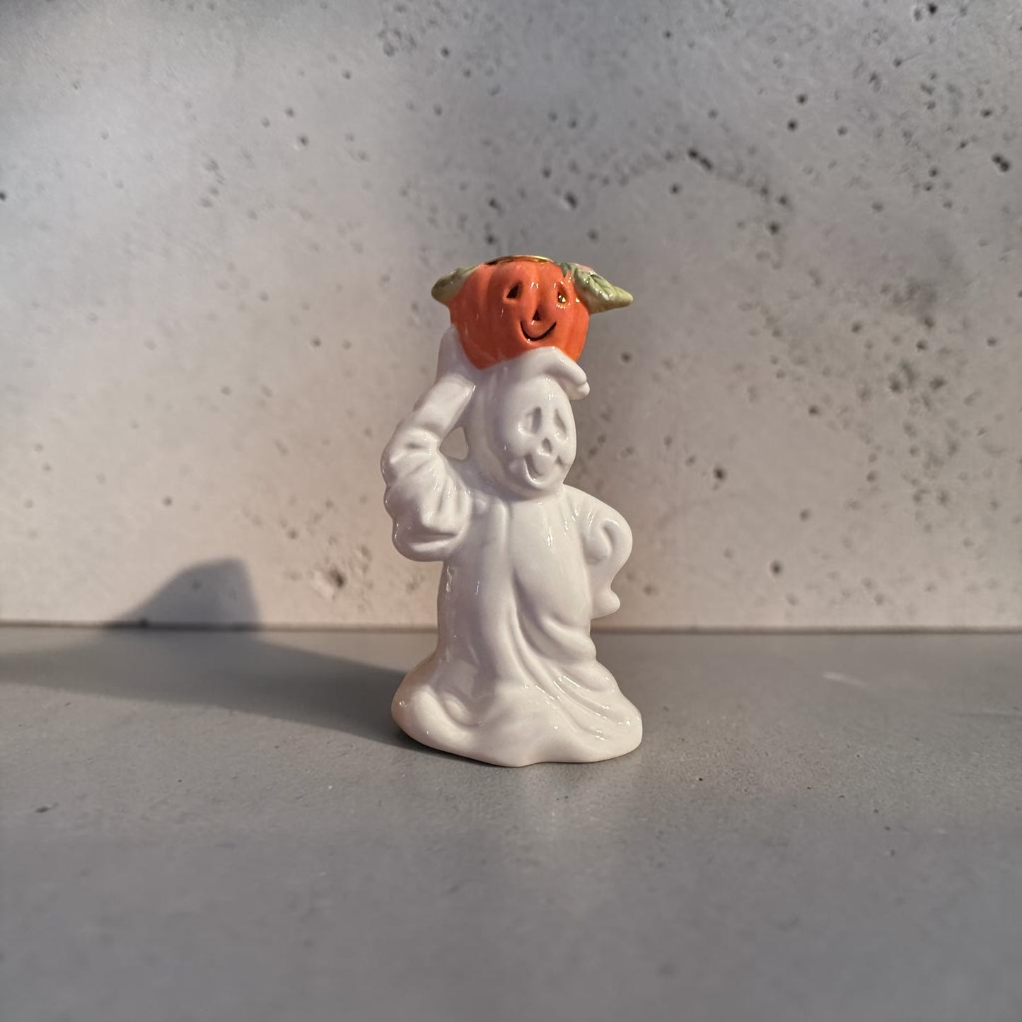 Ghost, Pumpkin Candlestick