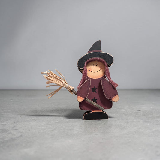 Wooden Witch decor