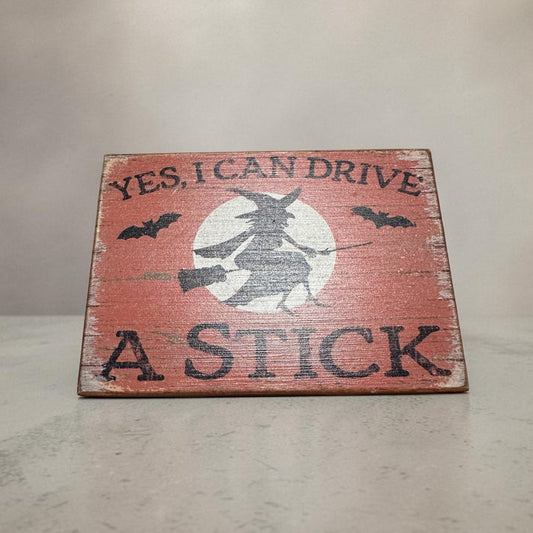Yes, I Can Drive A Stick