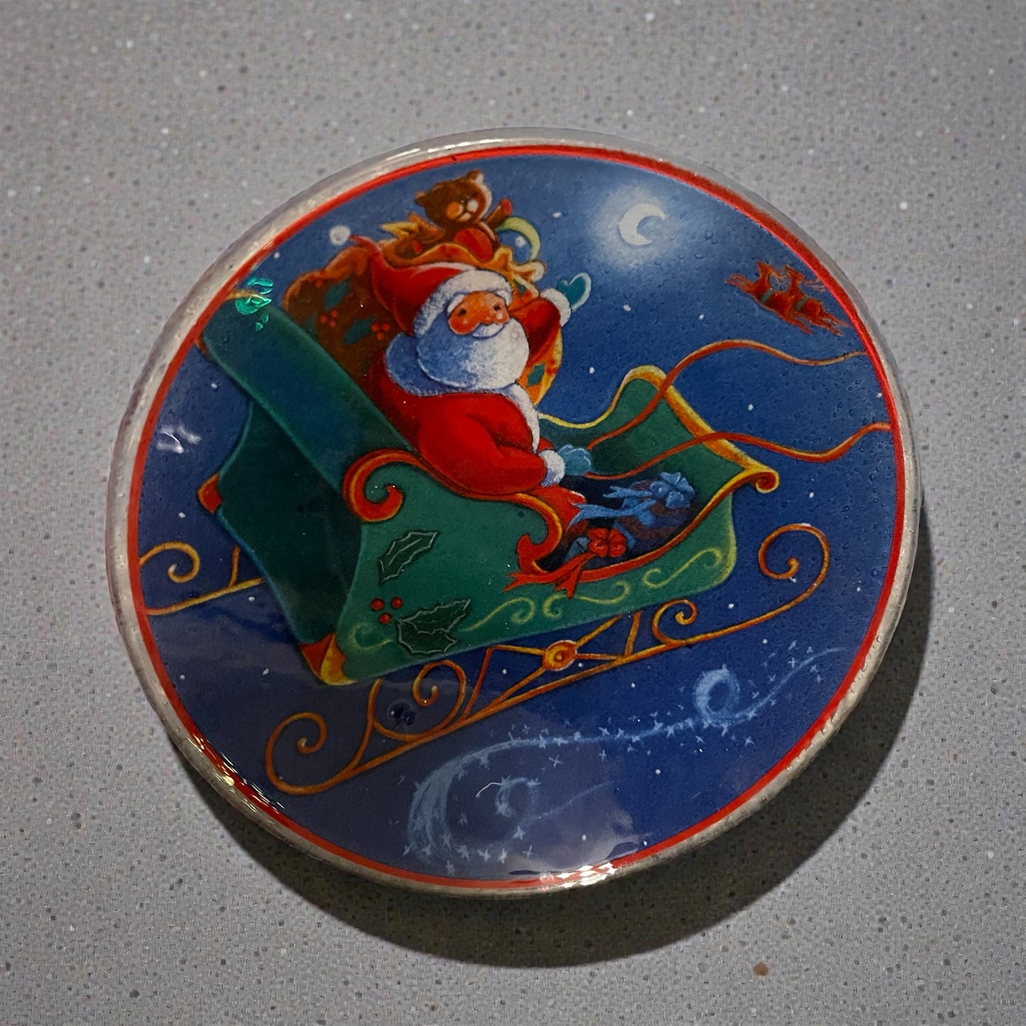 Gorham Santa Plate 6”