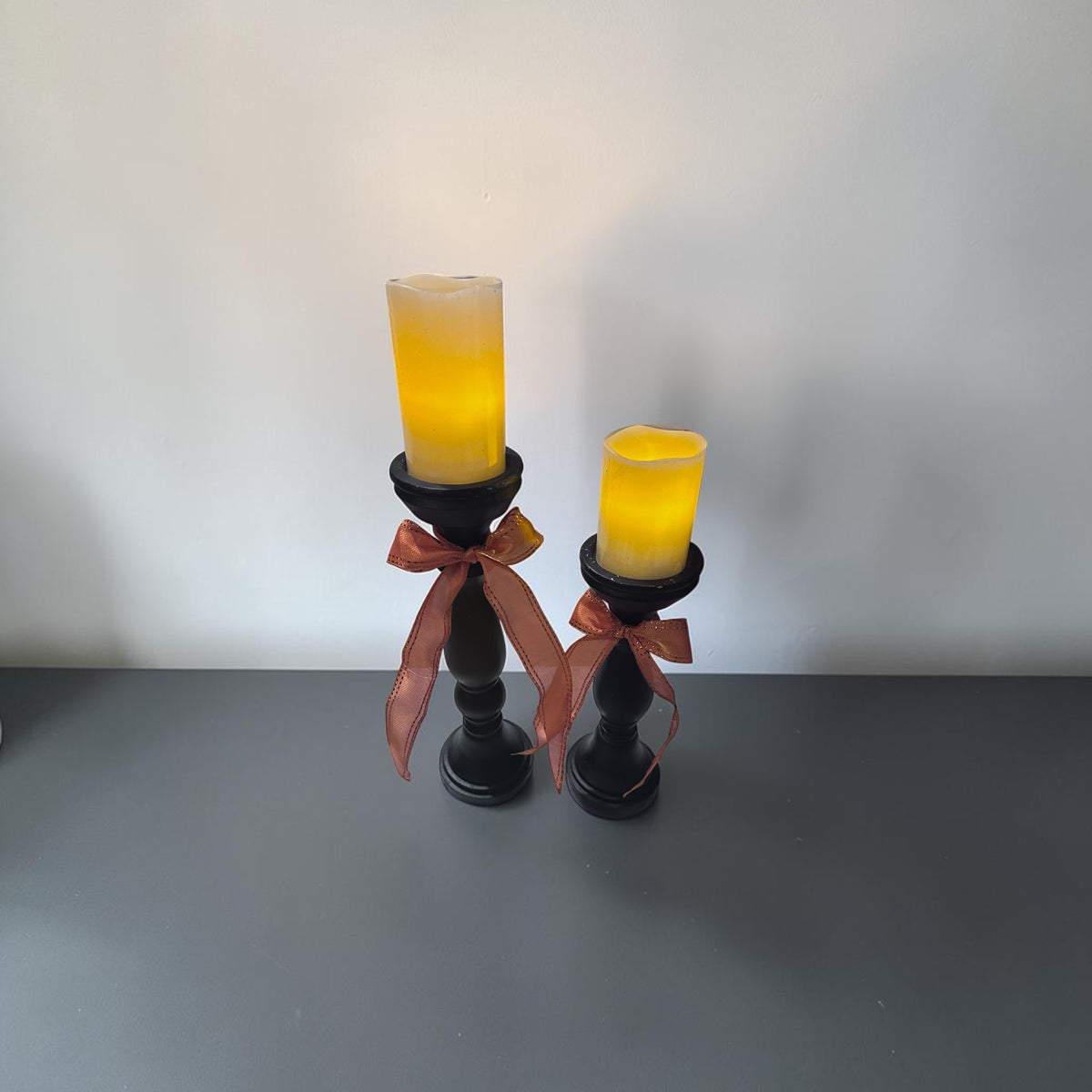Vtg Candle Holder SetOf 2
