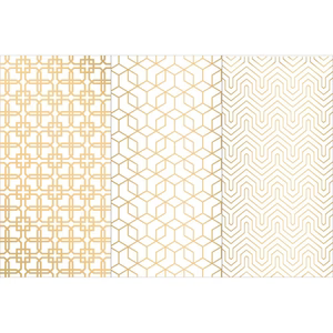 Motif Geometrique - 3 Sheets - 6"x12", DÉCOR TRANSFERS®