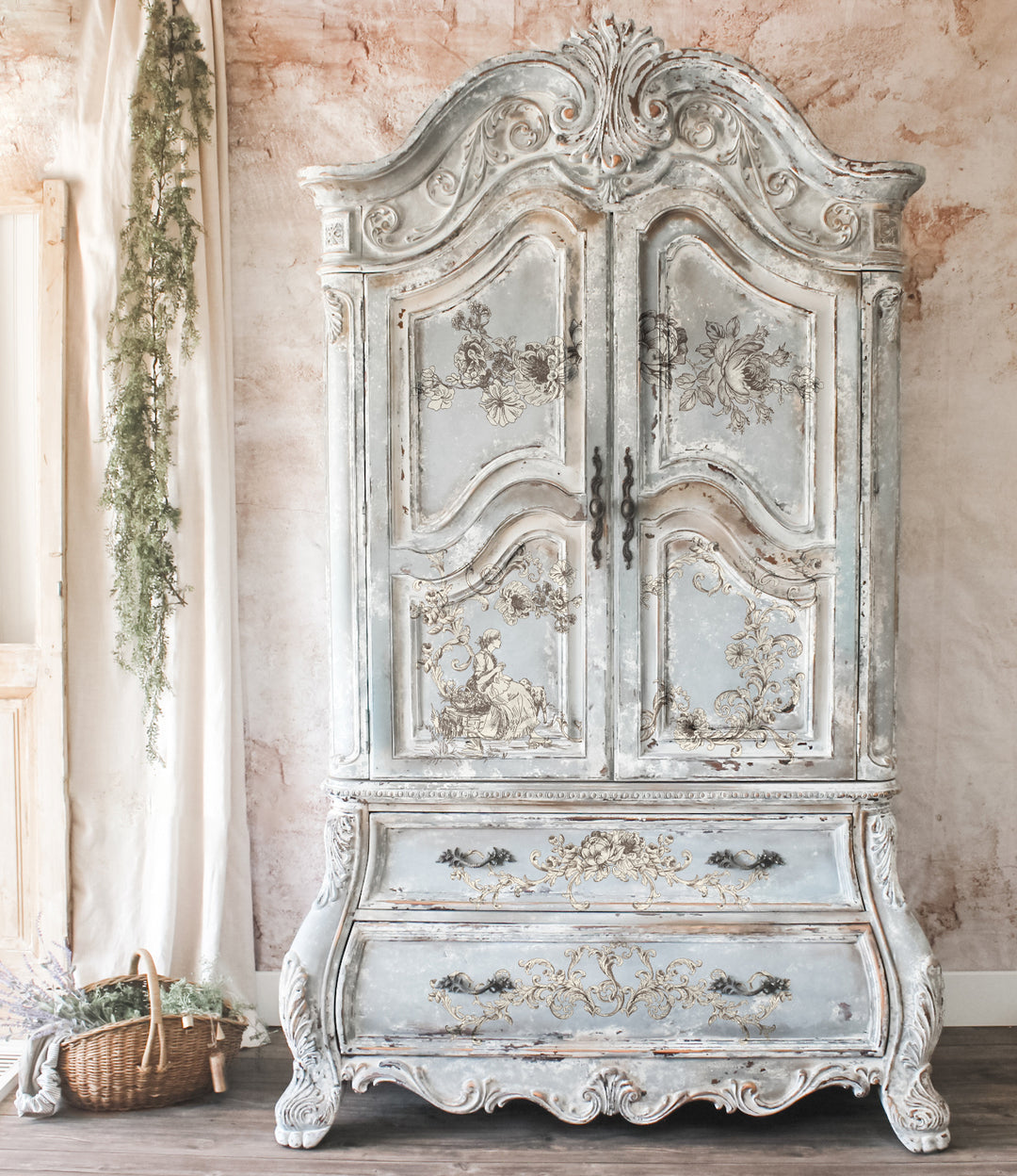 Alaina Toile - Decor Transfer - Furniture Transfer