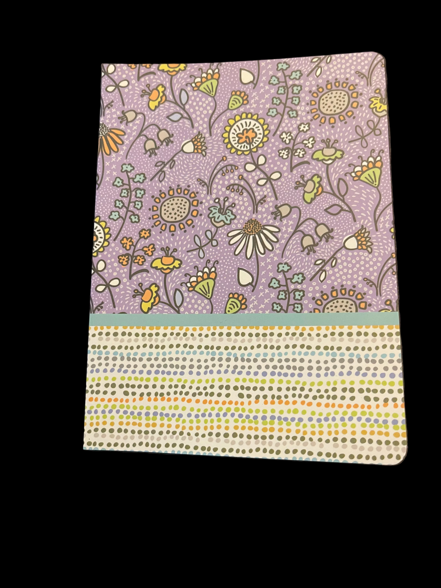Floral notebook
