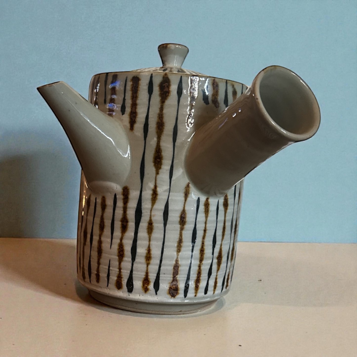 midcentury modern teapot
