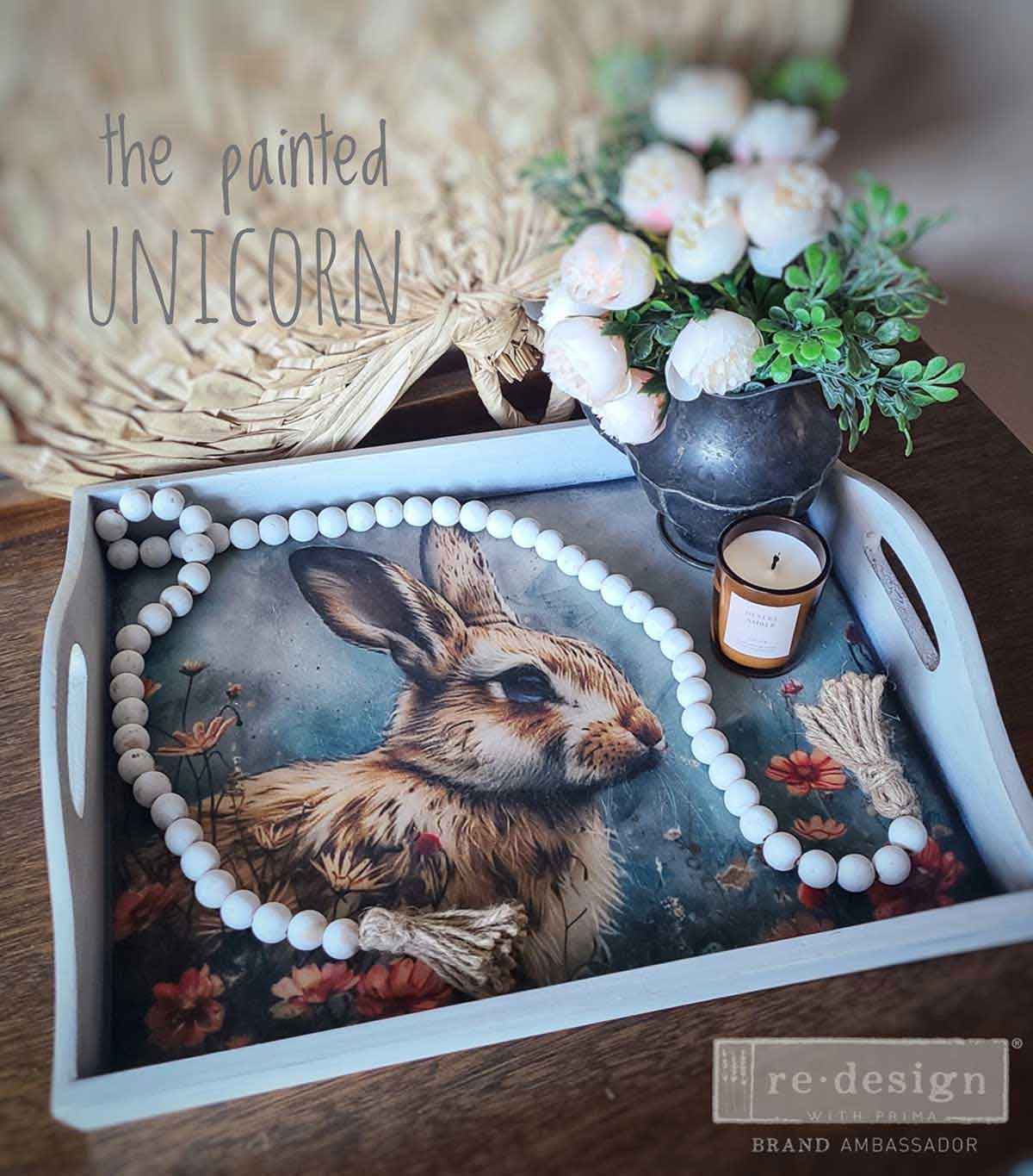 Garden Bunny Tales – A3 Decoupage Fiber 3 Pack