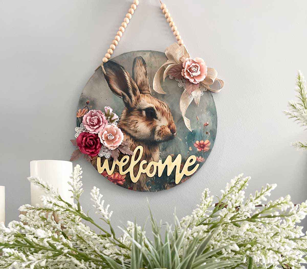 Garden Bunny Tales – A3 Decoupage Fiber 3 Pack