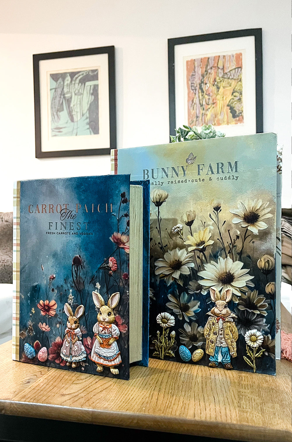 Garden Bunny Tales – A3 Decoupage Fiber 3 Pack