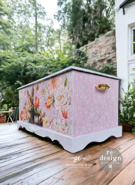 Garden Bunny Tales – A3 Decoupage Fiber 3 Pack