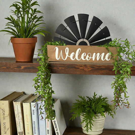 Welcome Planter/Decorative Box