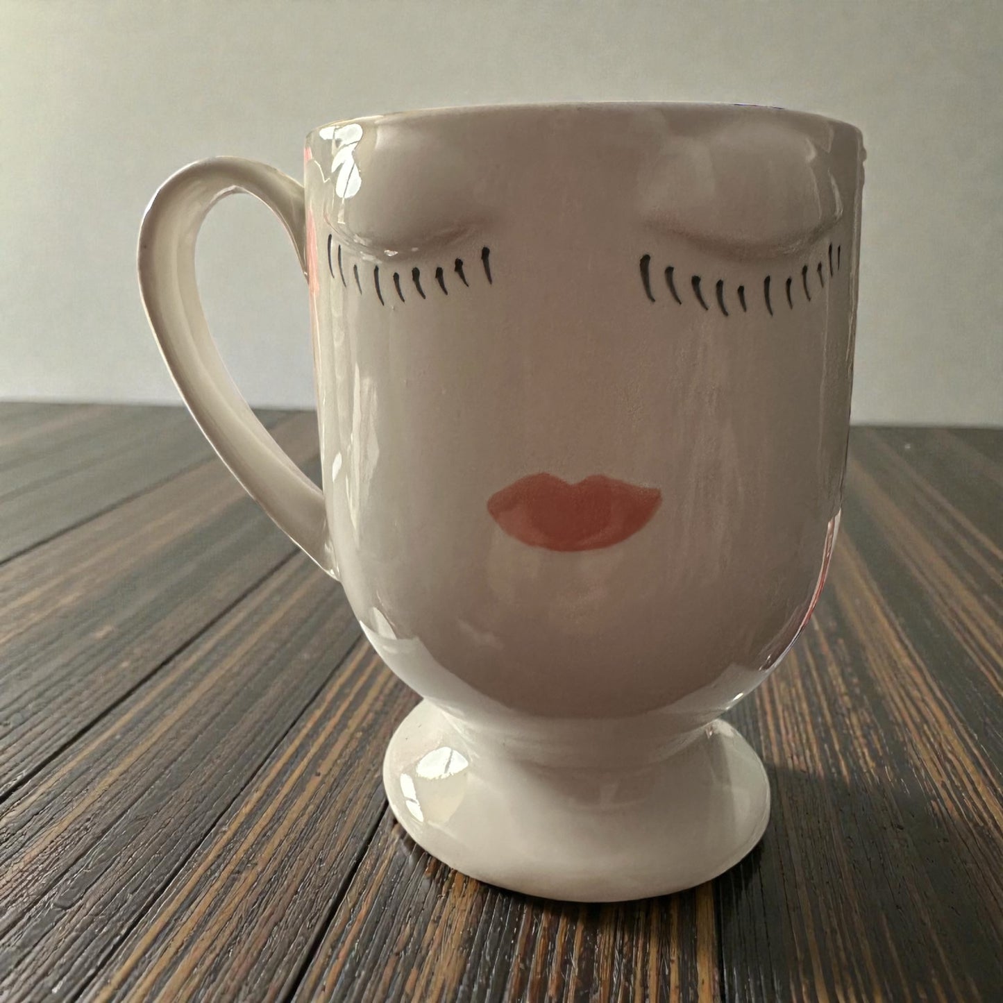 Lady Face Coffee/Tea Cup/Planter
