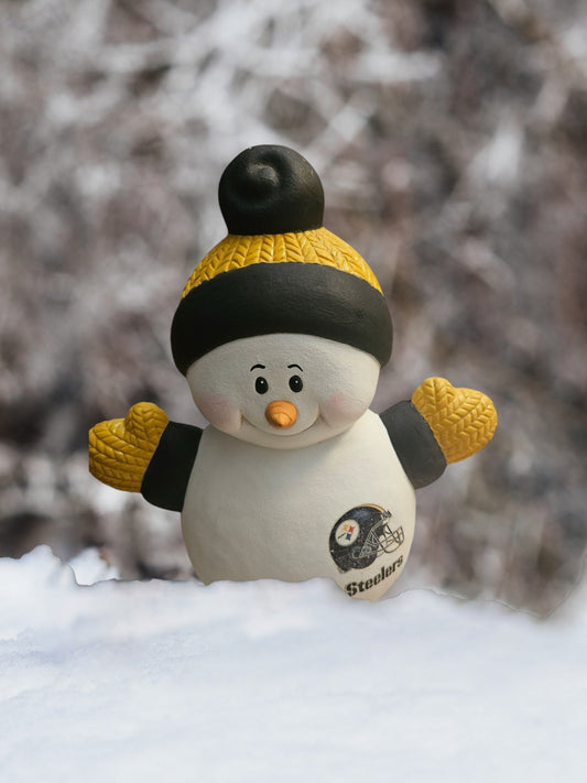 Steeler Ceramic Snowman