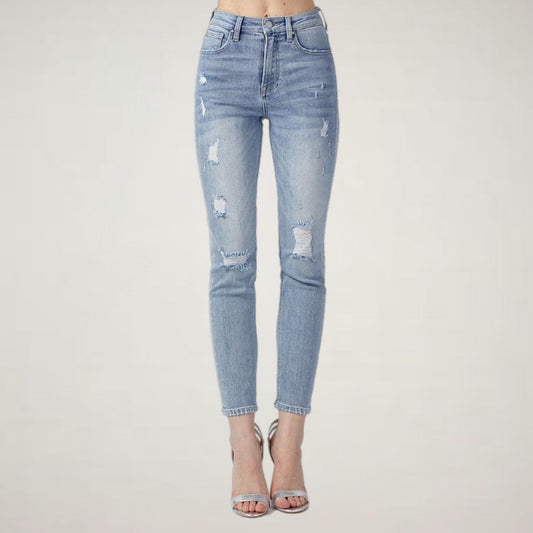 Risen High Rise Slim Skinny
