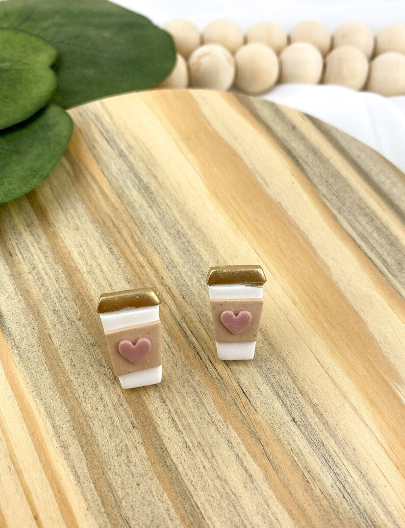 Cup of Love Stud Earrings