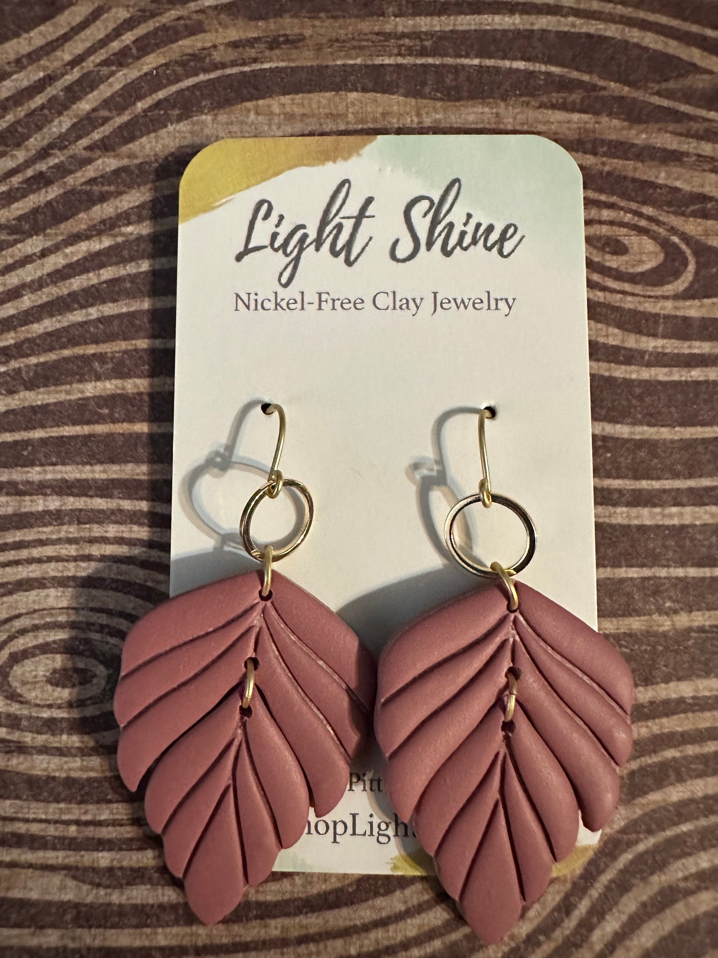 Eva Dangle Clay Earrings