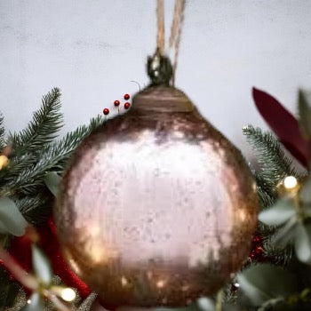 Pink Ball Ornament