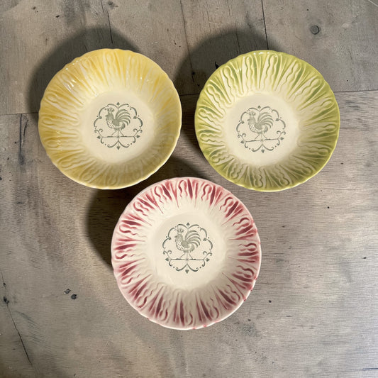 Vintage 1950's Scio Rooster Serving Bowls(set of 3)