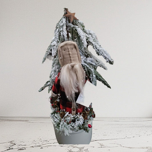 Old World Santa in Crock