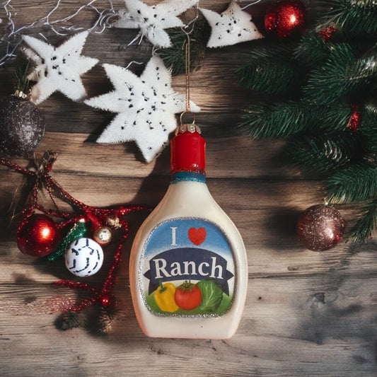 I 🖤 Ranch Ornament