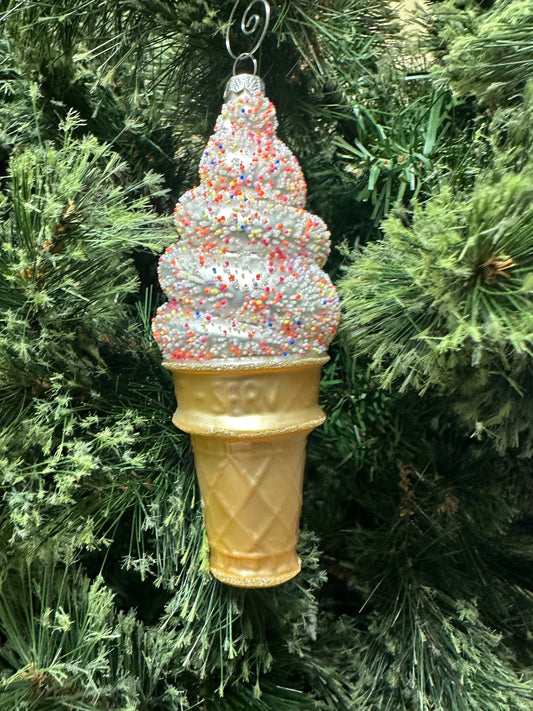 Ice Cream Ornament