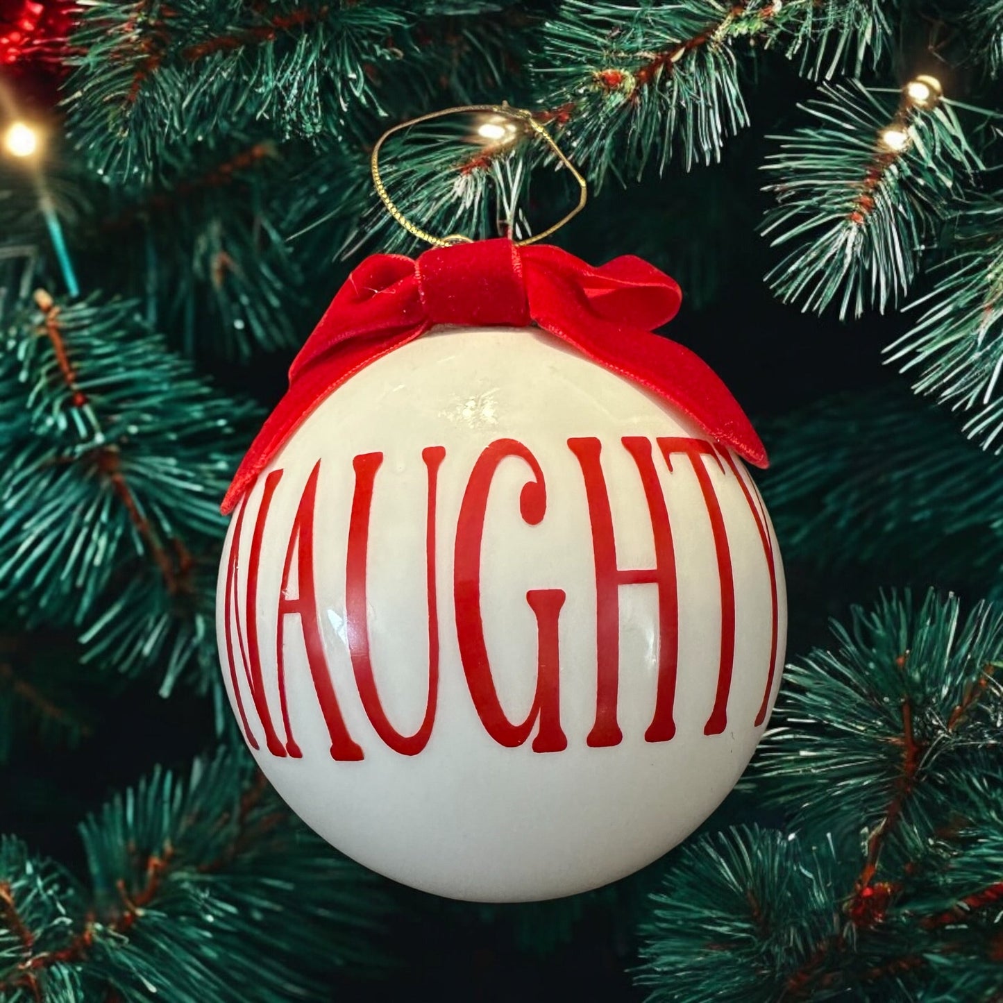 Naughty Ornament