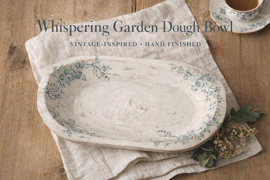 Whispering Garden Dough Bowl