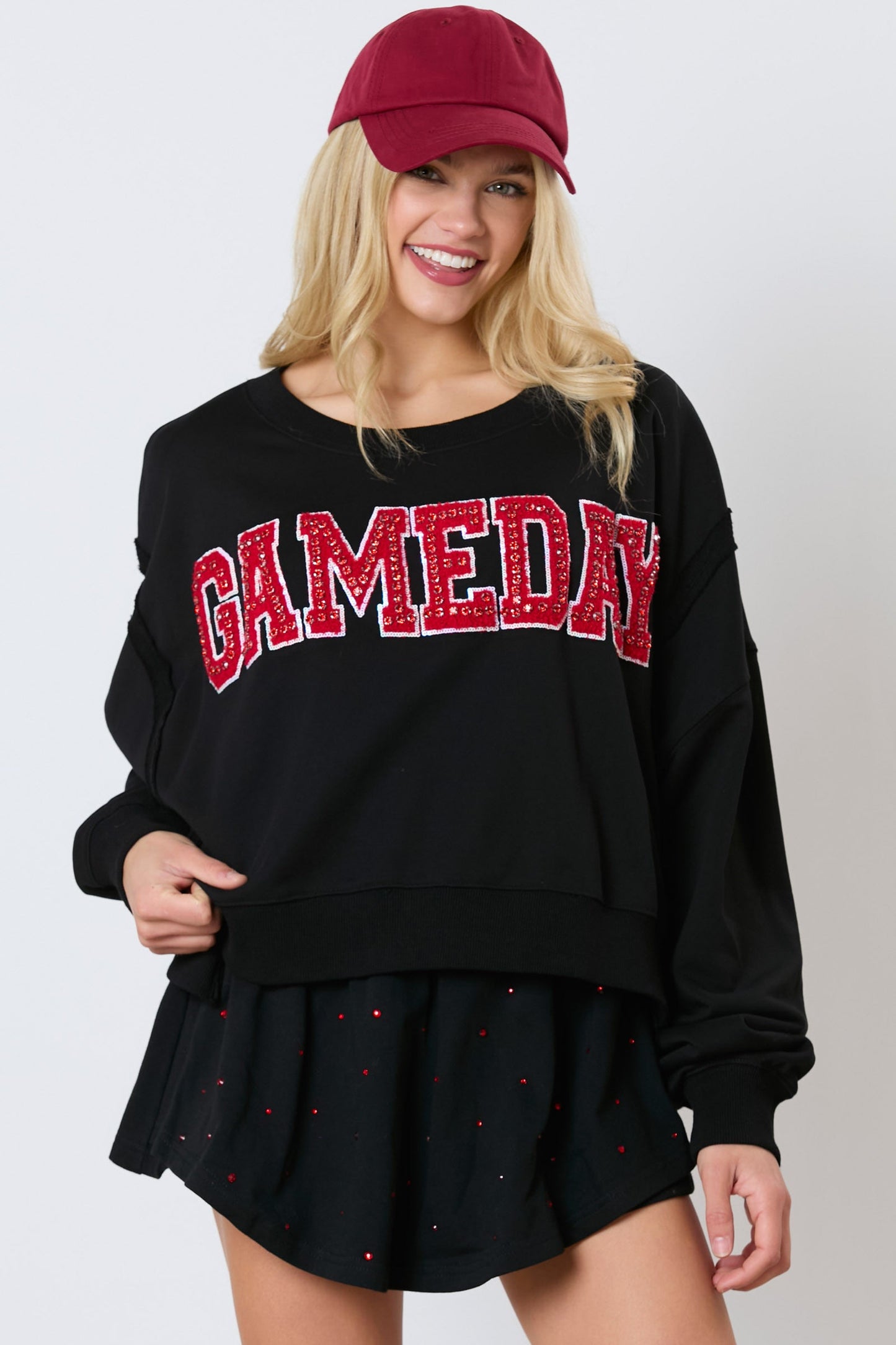 Crystal Stone Game Day Top