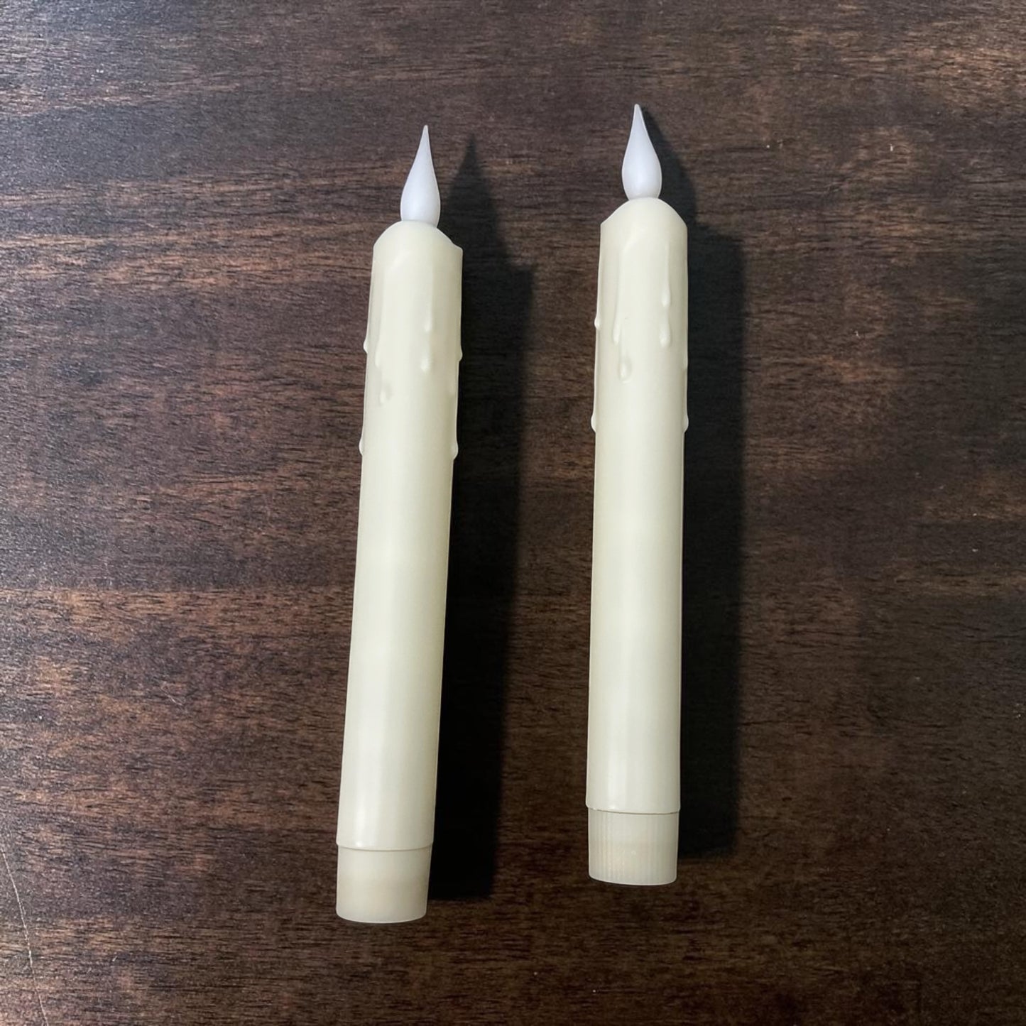 Flameless 6.5” Candles “Wax Drip”