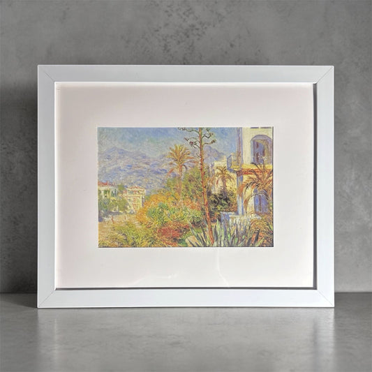 “Villas at Bordighera” reproduction by: Monet