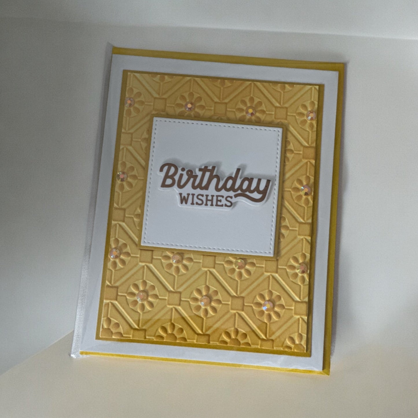 Yellow Flowers Birthday Card (Paper Hugs)
