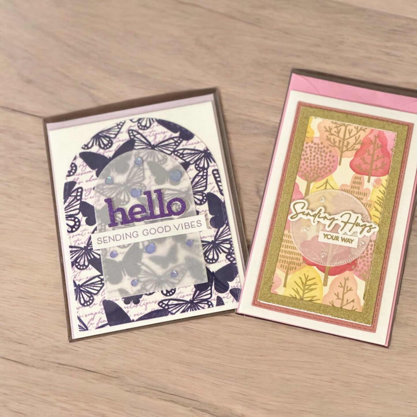 Just Because Greening Card