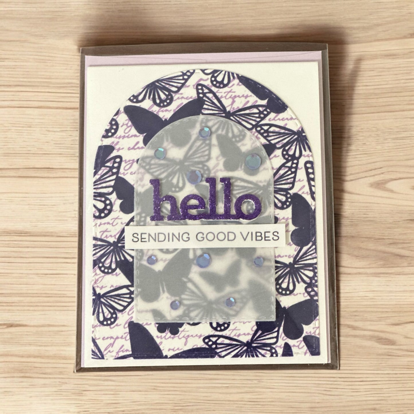 Just Because Greening Card