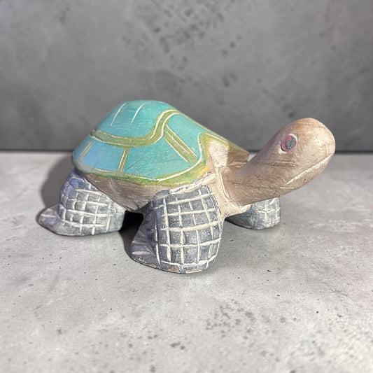 Wood Carved Turtle