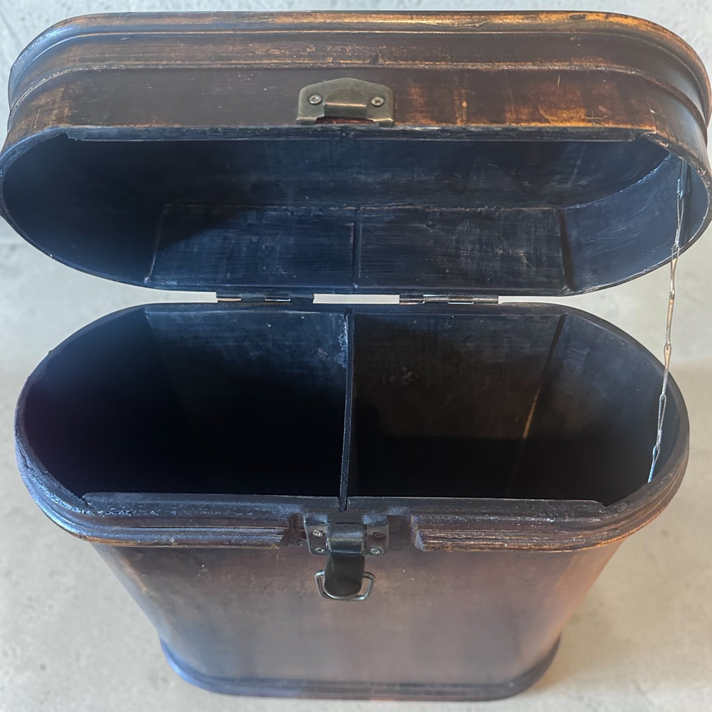 2-Bottle Wooden Wine Box