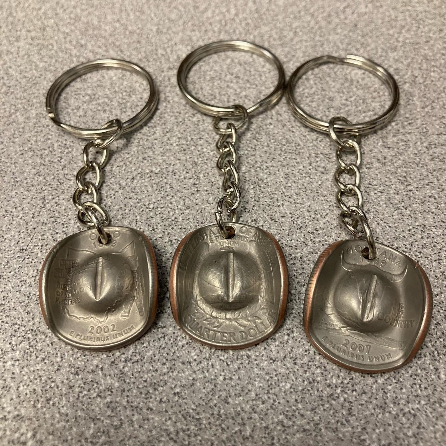 Quarter Keychain