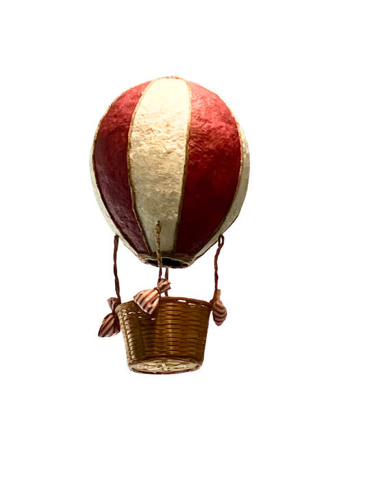 Handmade Paper Mache Hot Air Balloon